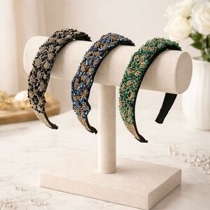 Вubbmі | Accessories | 2989 Lady Lucky Leaf Organza Flower 